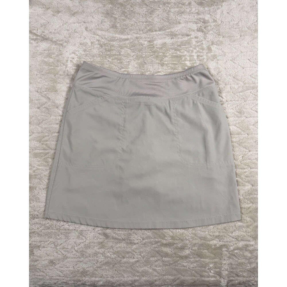 Cypress Club Skort Women Small Gray Golf Tennis Pickleball Built In Shorts